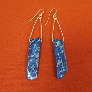 Handmade Slab Earrings